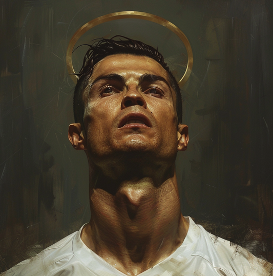 Cadre Cristiano Ronaldo "The Bad Guy"