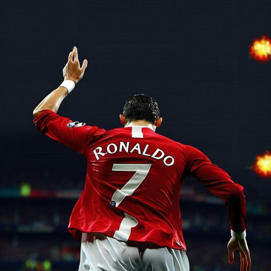 Cadre Cristiano Ronaldo "The Red Devil"